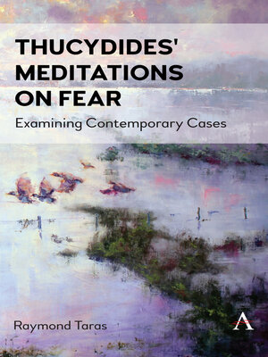 cover image of Thucydides' Meditations on Fear